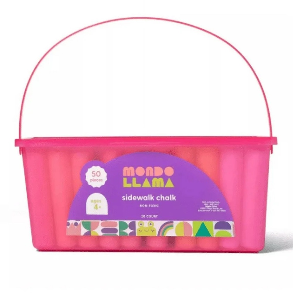Mondo LLama 50 piece sidewalk Chalk Set - NEW NIB Outside Summer Fun